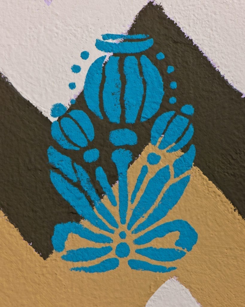 ANNIE SLOAN ŠABLON "POPPY POD"