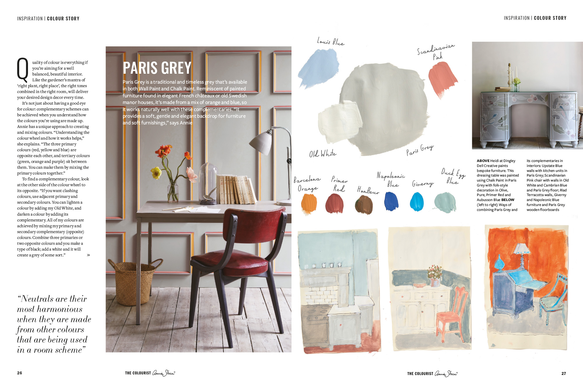 ANNIE SLOAN KNJIGA THE COLOURIST #10 - Слика 3