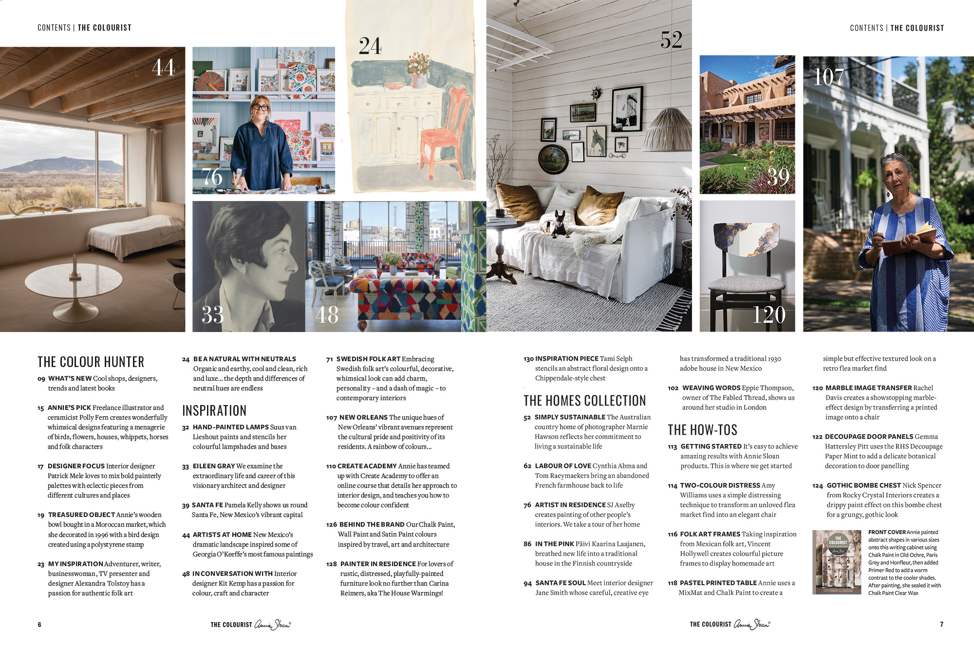 ANNIE SLOAN KNJIGA THE COLOURIST #10 - Слика 2