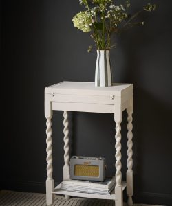 Rococo White Chalk Paint Annie Sloan Hall Table